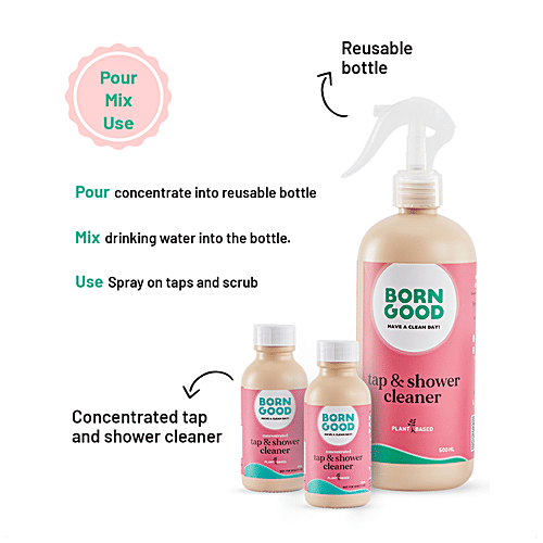 Buy Born Good Concentrated Tap & Shower Cleaner NonToxic, Eco