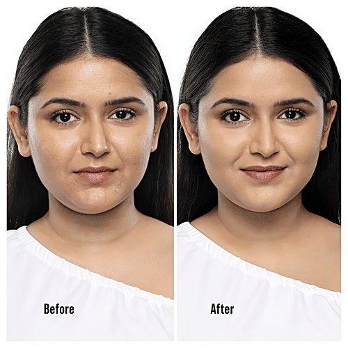 MyGlamm Super Serum Foundation - SPF 30, Matte Finish, For All Skin Types, 33 g 102N Lightful 