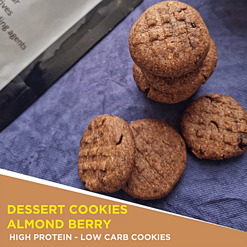 Buy Kilobeaters Dessert Cookies Almond Berry, Diabetics Friendly, Low
