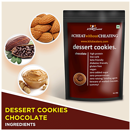 Buy Kilobeaters Dessert Cookies Chocolate, Diabetics Friendly, High