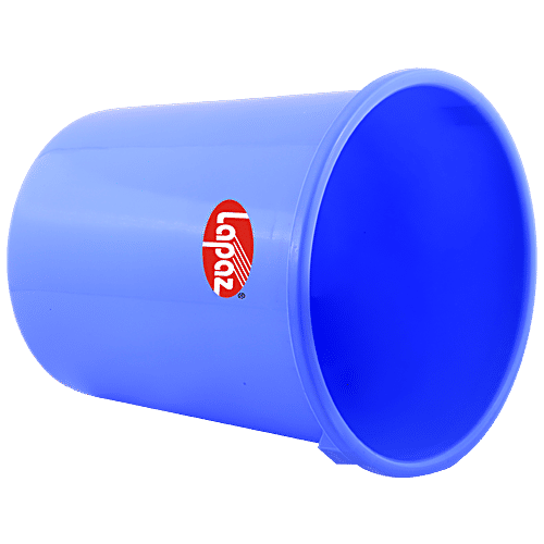 Buy Lapaz Waste Paper Bin Blue, High Quality Plastic, Sturdy, Durable