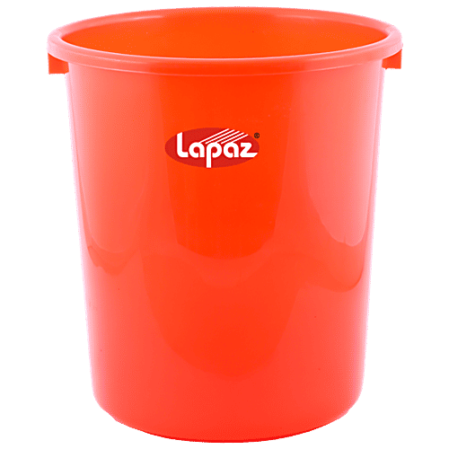 Buy Lapaz Waste Paper Bin Red, High Quality Plastic, Sturdy, Durable Online at Best Price of