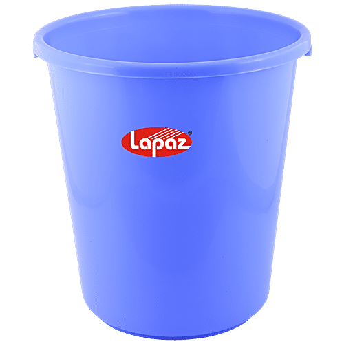 Buy Lapaz Waste Paper Bin Dark Blue, High Quality Plastic, Sturdy