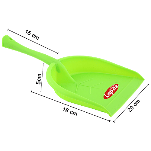 Buy Lapaz Dust Pan Green, High Quality Plastic, Strong, Durable