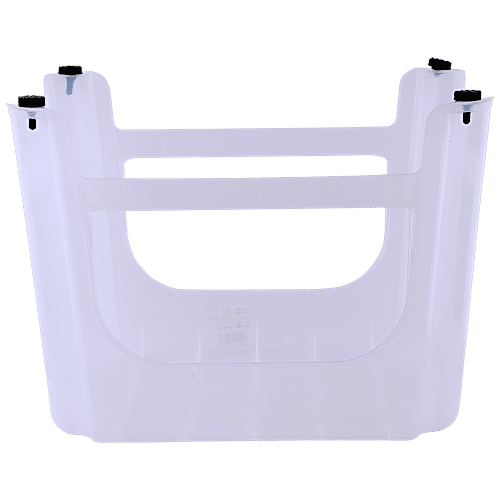 Lapaz Bathroom Patla/Stool - White, Plastic, Unbreakable, Strong, 1 pc