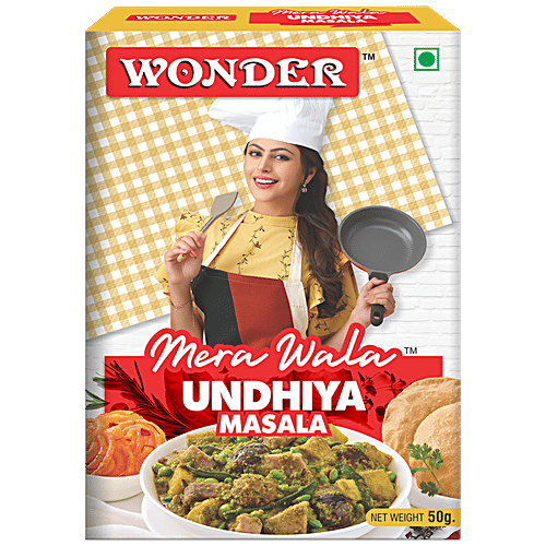 Wonder Undhiya Masala - No Preservatives & Artificial Flavours, 50 g