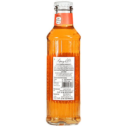 Buy Sepoy Peach Lemonade Low Calorie, Refreshing Beverage Online at