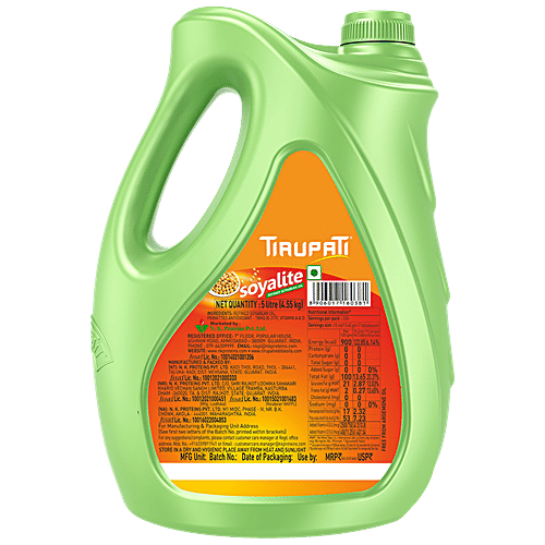Buy Tirupati Lite Refined Soyabean Oil Rich Omega 3 & 6 Online at