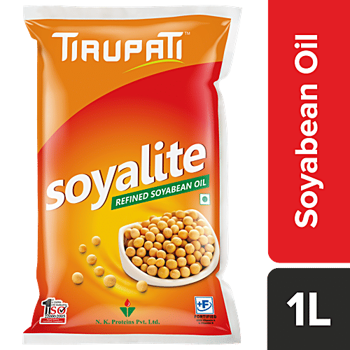 Buy Tirupati Lite Refined Soyabean Oil Rich Omega 3 & 6 Online at