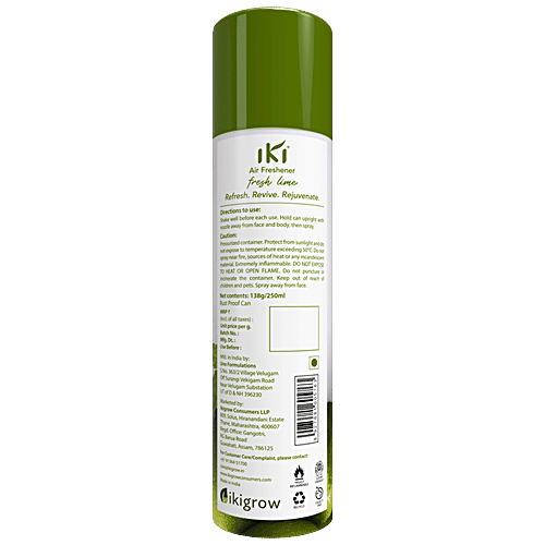 Buy IKI Air Freshener Fresh Lime, Long Lasting Fragrance Online at