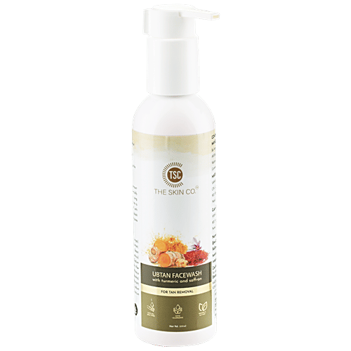 Buy TSC THE SKIN CO. Ubtan Face Wash With Turmeric & Saffron, For Tan