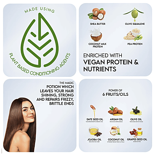 Crazy Owl - Your Skin Co. Witch Hazel Extract Hair Conditioner - Protects & Hydrates, Vegan, Paraben Free, 300 ml  