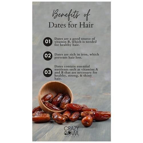 Buy Crazy Owl - Your Skin Co. Dates Seed Hair Oil - Shine & Repair, Vegan,  Parabens Free Online at Best Price of Rs 499 - bigbasket