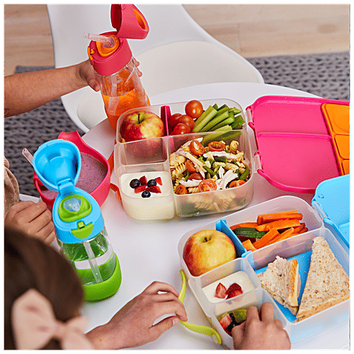 Buy BBOX Lunch Box Strawberry Shake Pink Orange, Silicone, Leakproof