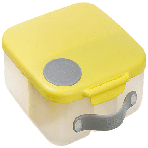 Buy BBOX Lunch Box Lemon Sherbet Yellow Grey, Silicone, Leakproof