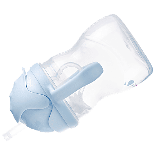 Buy BBOX Weighted Straw Sippy Cup Bubblegum Light Blue Online at Best