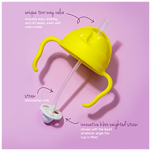 Buy BBOX Weighted Straw Sippy Cup Bubblegum Light Blue Online at Best