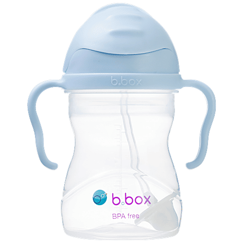 Buy BBOX Weighted Straw Sippy Cup Bubblegum Light Blue Online at Best