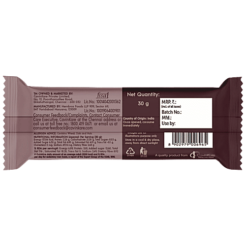 True Tales Multigrain Energy Bar - Choco Chip, Source Of Iron, Folic Acid & Protein, 30 g  