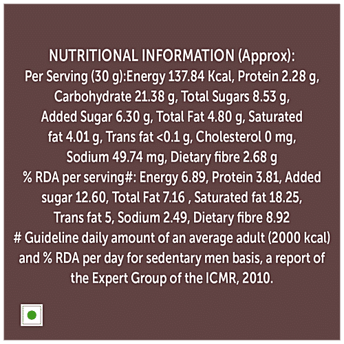 True Tales Multigrain Energy Bar - Choco Chip, Source Of Iron, Folic Acid & Protein, 30 g  