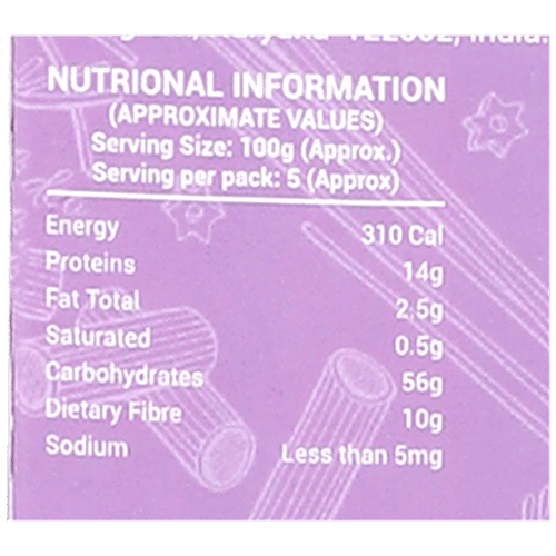 Buy Bun Maska Durum Wheat Whole Wheat Fusilli Pasta Low In Calories
