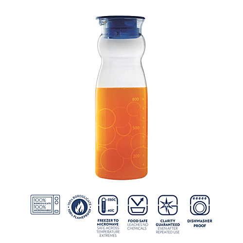 Buy Borosil Marina Borosilicate Glass Jug Without Handle Dishwasher