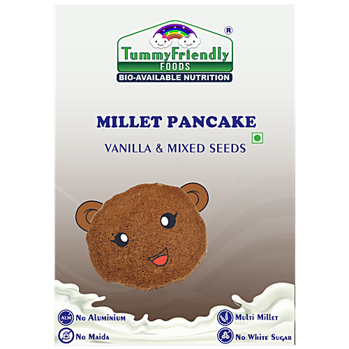 Buy TummyFriendly Foods Millet Pancake Instant Breakfast Mix Vanilla