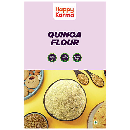 Buy Happy Karma Quinoa Flour 100 Natural, 100 Vegan, Gluten Free Online at Best Price of Rs