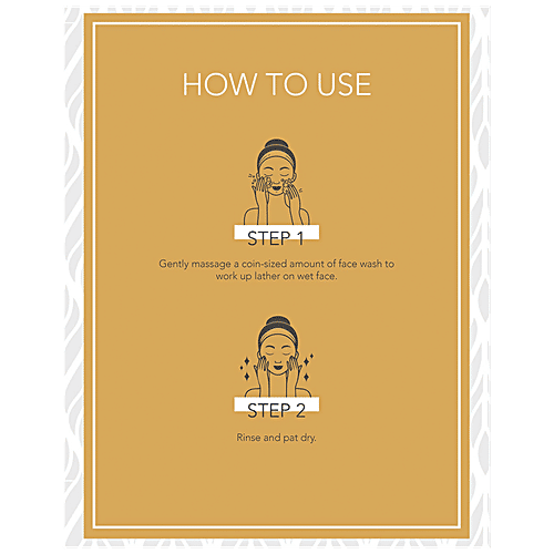 Buy Fabessentials Turmeric Saffron Marigold Face Wash Brightening