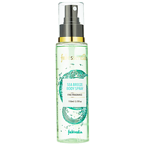 Fabessentials Sea Breeze Body Spray - Long-Lasting, Fine Fragrance, 110 ml