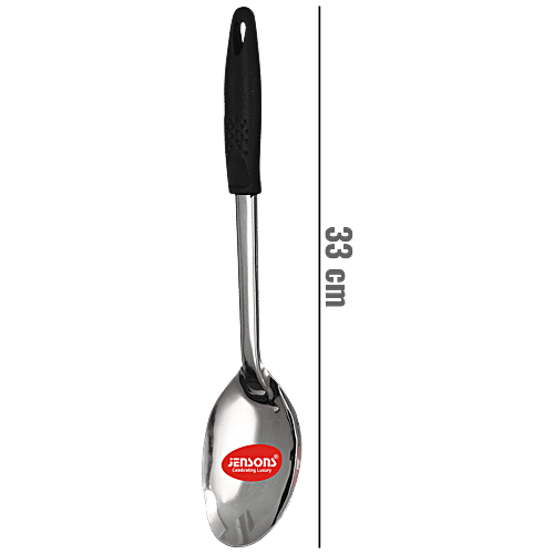 Buy Jensons Stainless Steel Ladle With Plastic Handle For Home