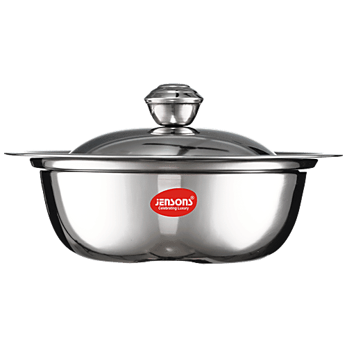 Buy Jensons Stainless Steel Serving Bowl With Lid For Home & Kitchen