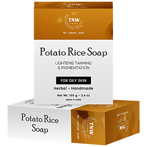 Buy TNWThe Natural Wash Potato Rice Soap Herbal, Handmade, Lightens