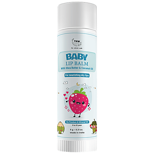Buy TNWThe Natural Wash Baby Lip Balm With Shea Butter & Coconut Oil