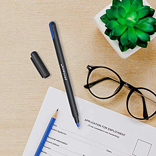 Linc Pentonic Ball Pens - 0.7 mm Tip, Blue Ink, 10 pcs Smart
Elegant