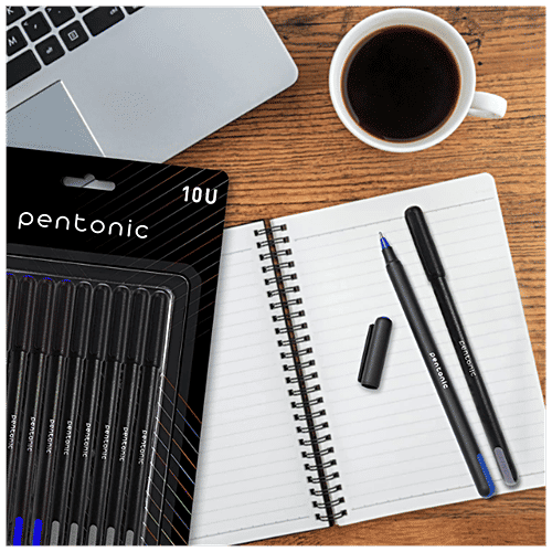 Buy Linc Pentonic Gel Pen Black & Blue Ink Online at Best Price of Rs