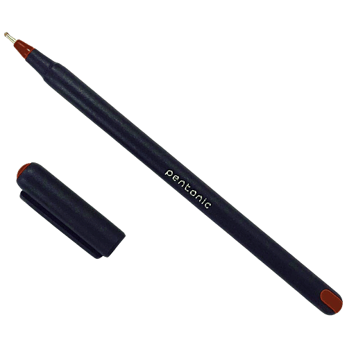 Linc Pentonic Ball Pen - Assorted Ink Colour, 10 pcs