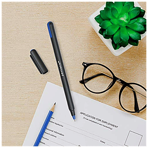 Linc Pentonic Ball Pen - Assorted Ink Colour, 10 pcs