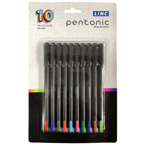 Buy Linc Pentonic Ball Pen - Assorted Ink Colour Online at Best Price ...