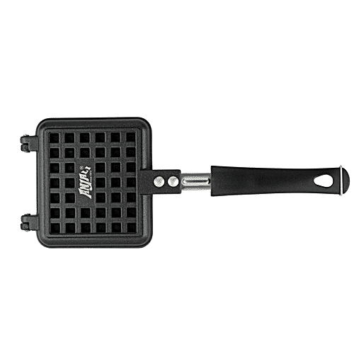 Buy Anjali Die Cast Aluminium Waffle Maker Non Stick Coated, Bakelite