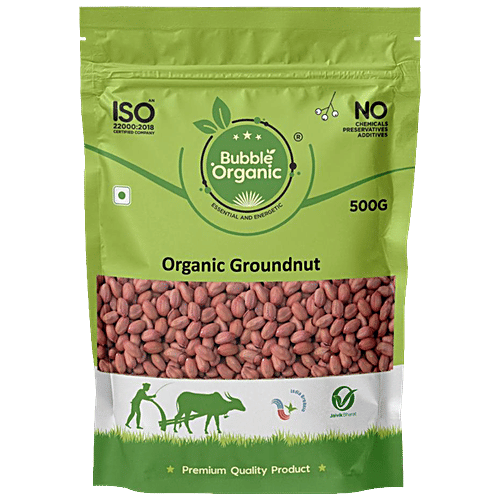 Buy Bubble Organic Groundnut Premium Quality, Rich In Protein Online