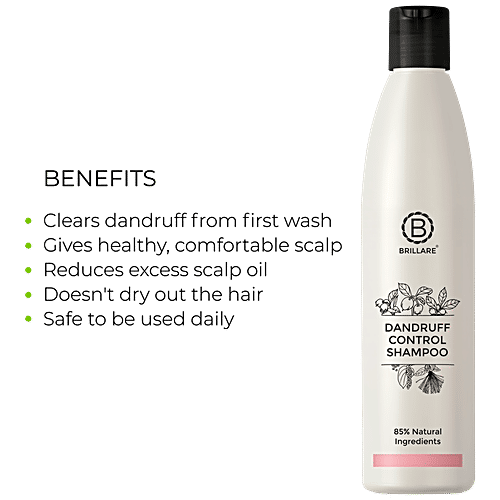 Buy Brillare Dandruff Control Shampoo For Itchy, Flaky Scalp Online at Best Price of Rs 495