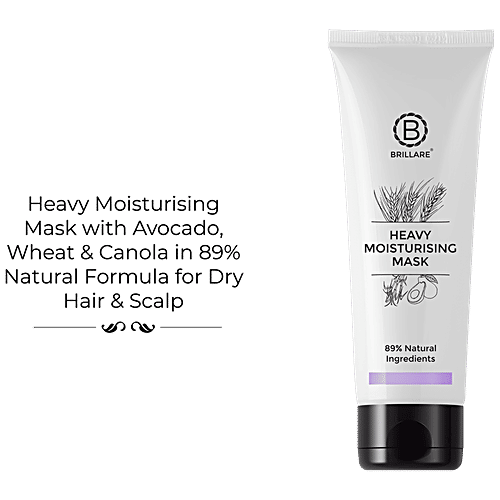 Buy Brillare Heavy Moisturising Mask For Dry, Frizzy Hair Online at