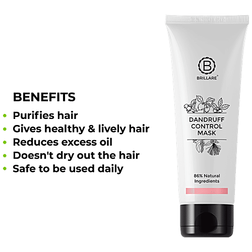 Buy Brillare Dandruff Control Mask For Itchy, Flaky Scalp Online at
