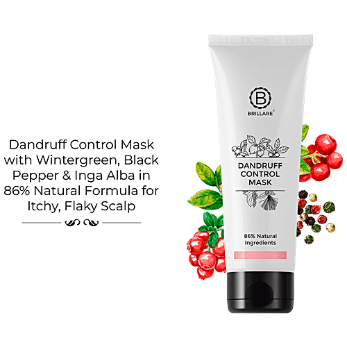 Buy Brillare Dandruff Control Mask For Itchy, Flaky Scalp Online at