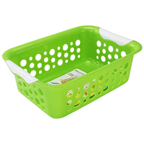 Buy Nayasa Spotty Big Basket For Fruits & Vegetables For Dining Table