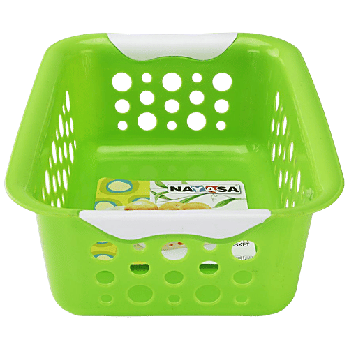 Buy Nayasa Spotty Big Basket For Fruits & Vegetables For Dining Table