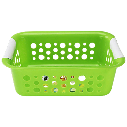 Buy Nayasa Spotty Big Basket For Fruits & Vegetables For Dining Table
