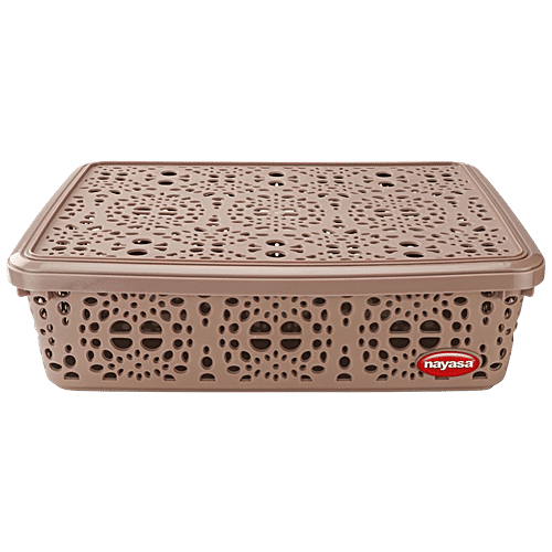 Buy Nayasa Small Storage Utility Basket For Flowers, Fruits