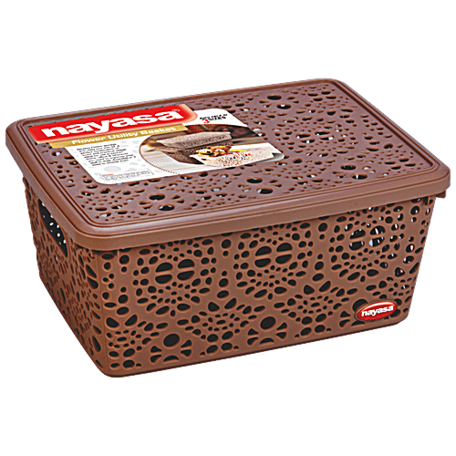 Buy Nayasa Storage Medium Utility Basket For Flowers, Fruits